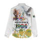 Afro South Africa Freedom Day Women Casual Shirt Nelson Mandela