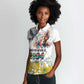 Afro South Africa Freedom Day Women Polo Shirt Nelson Mandela