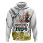 Afro South Africa Freedom Day Zip Hoodie Nelson Mandela