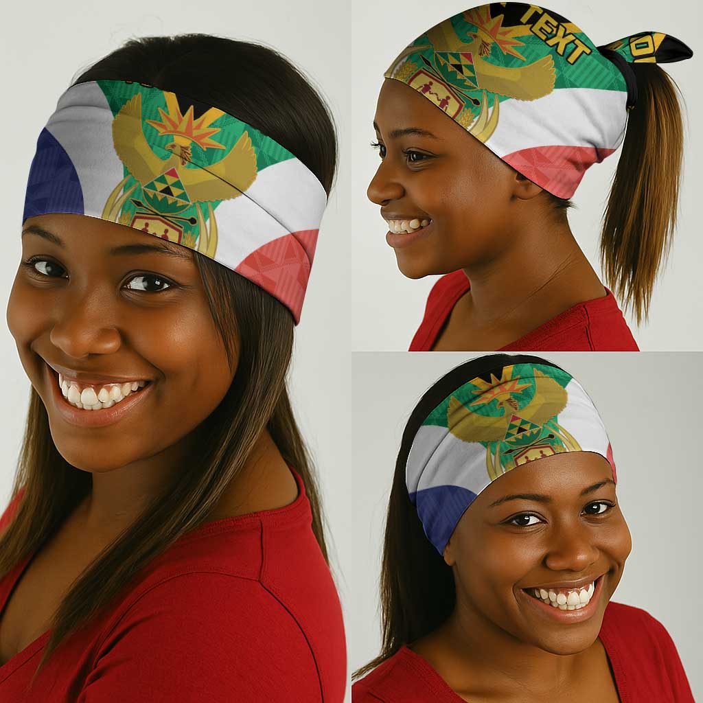 Personalised South Africa Neck Gaiter Coat Of Arms Flag Style LT15
