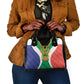 Personalised South Africa Shoulder Handbag Coat Of Arms Flag Style
