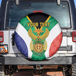 Personalised South Africa Spare Tire Cover Coat Of Arms Flag Style