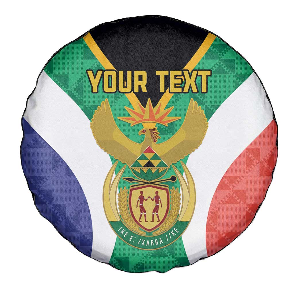 Personalised South Africa Spare Tire Cover Coat Of Arms Flag Style