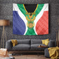 Personalised South Africa Tapestry Coat Of Arms Flag Style