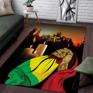 Personalised Proud Mali Martyrs Day In Memory Area Rug
