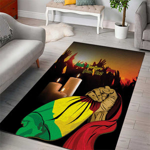Personalised Proud Mali Martyrs Day In Memory Area Rug