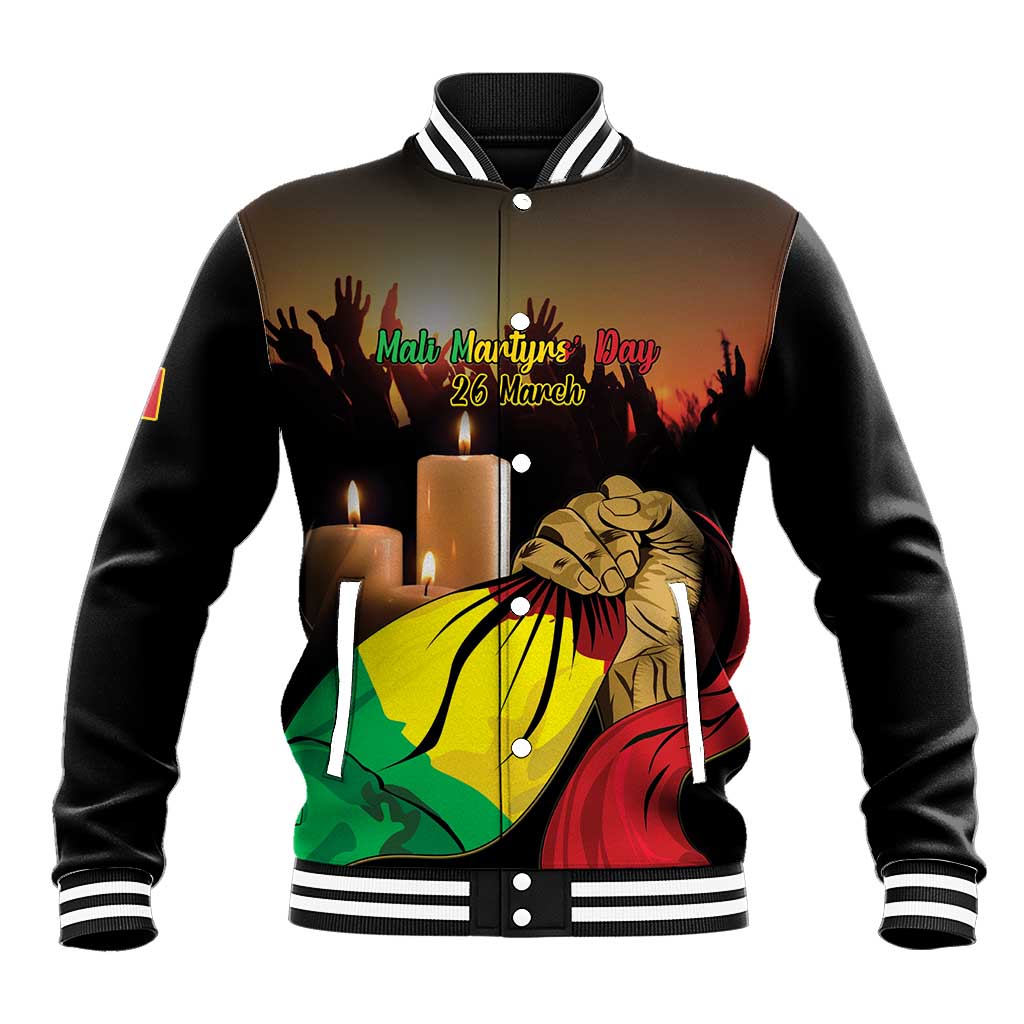 Personalised Proud Mali Martyrs Day In Memory Baseball Jacket