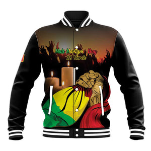 Personalised Proud Mali Martyrs Day In Memory Baseball Jacket