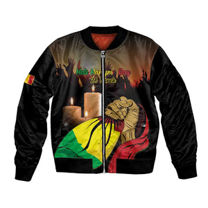 Personalised Proud Mali Martyrs Day In Memory Bomber Jacket