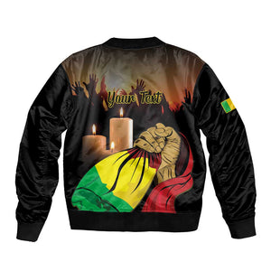 Personalised Proud Mali Martyrs Day In Memory Bomber Jacket
