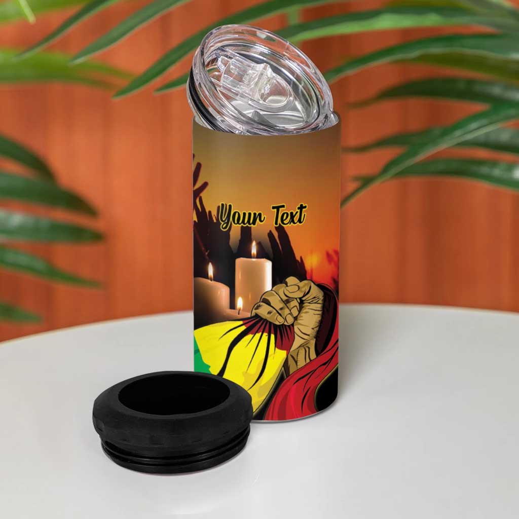 Personalised Proud Mali Martyrs Day In Memory 4 in 1 Can Cooler Tumbler
