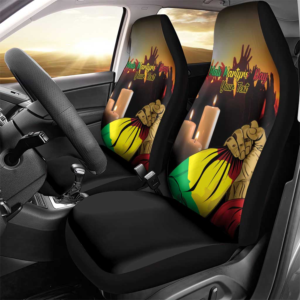 Personalised Proud Mali Martyrs Day In Memory Car Seat Cover