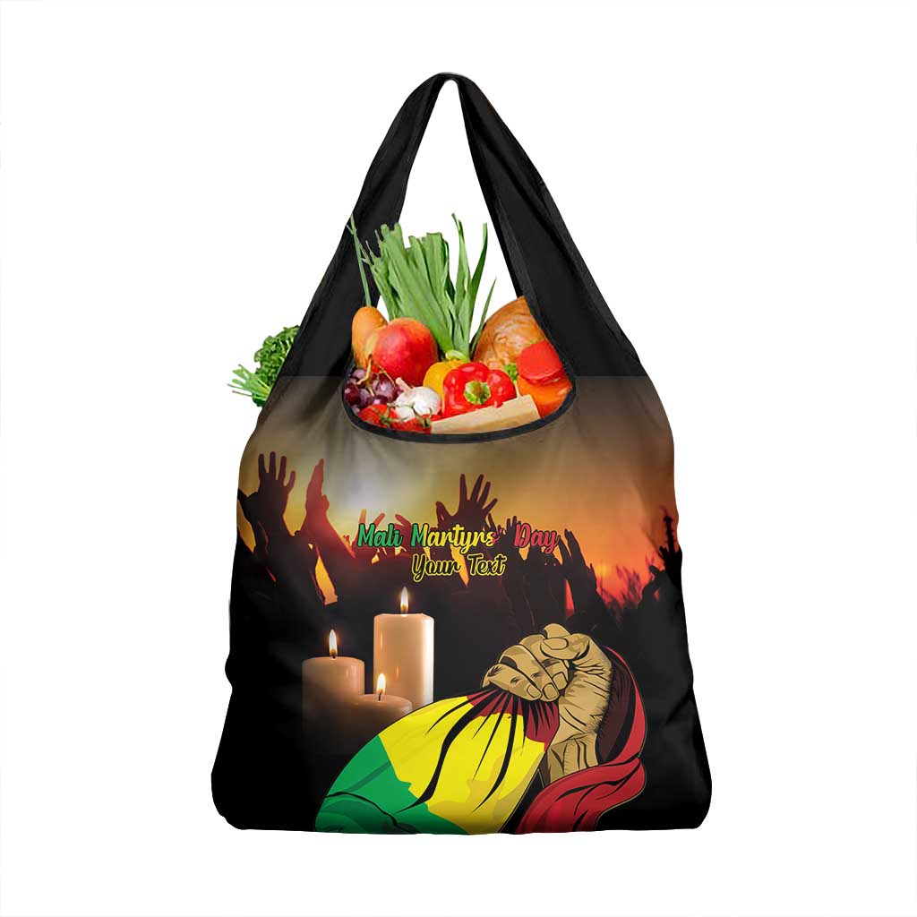 Personalised Proud Mali Martyrs Day In Memory Grocery Bag