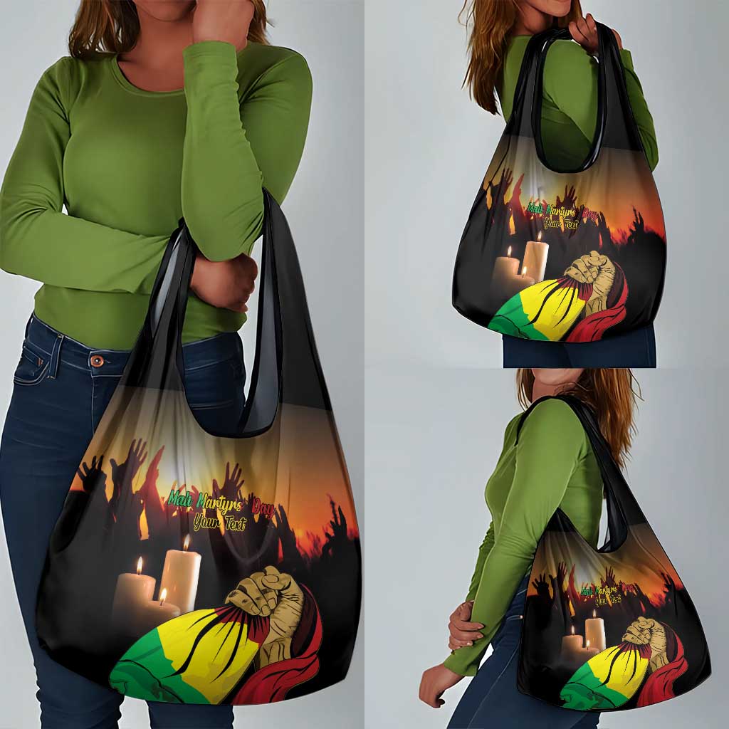 Personalised Proud Mali Martyrs Day In Memory Grocery Bag