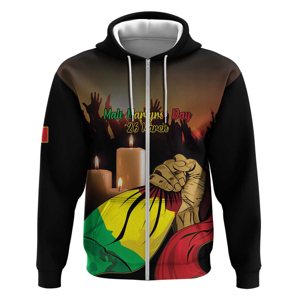 Personalised Proud Mali Martyrs Day In Memory Hoodie