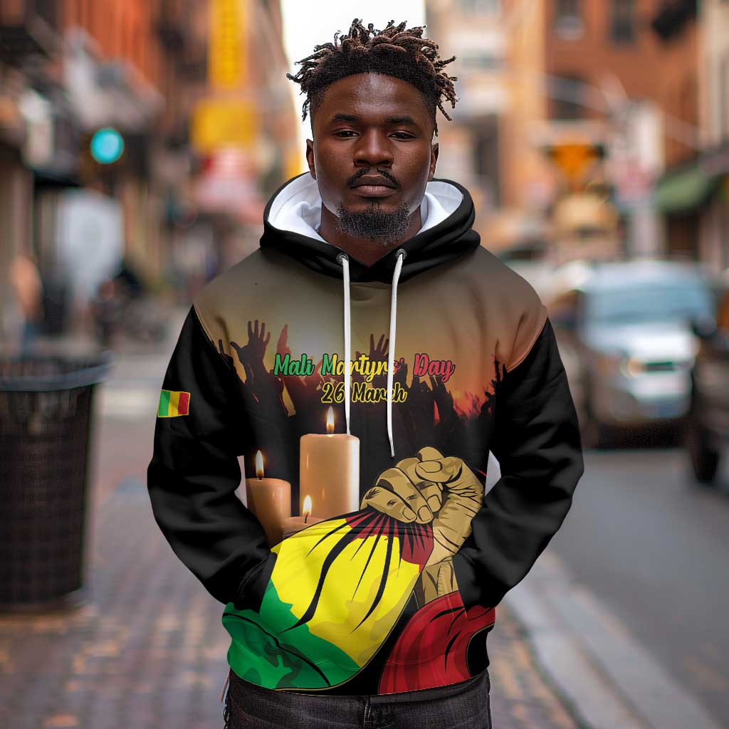 Personalised Proud Mali Martyrs Day In Memory Hoodie
