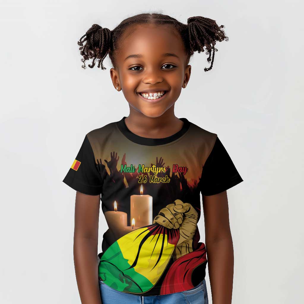 Personalised Proud Mali Martyrs Day In Memory Kid T shirt
