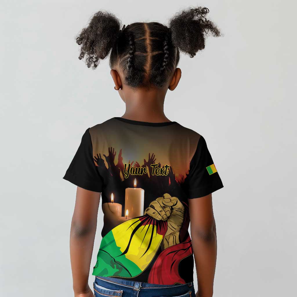 Personalised Proud Mali Martyrs Day In Memory Kid T shirt