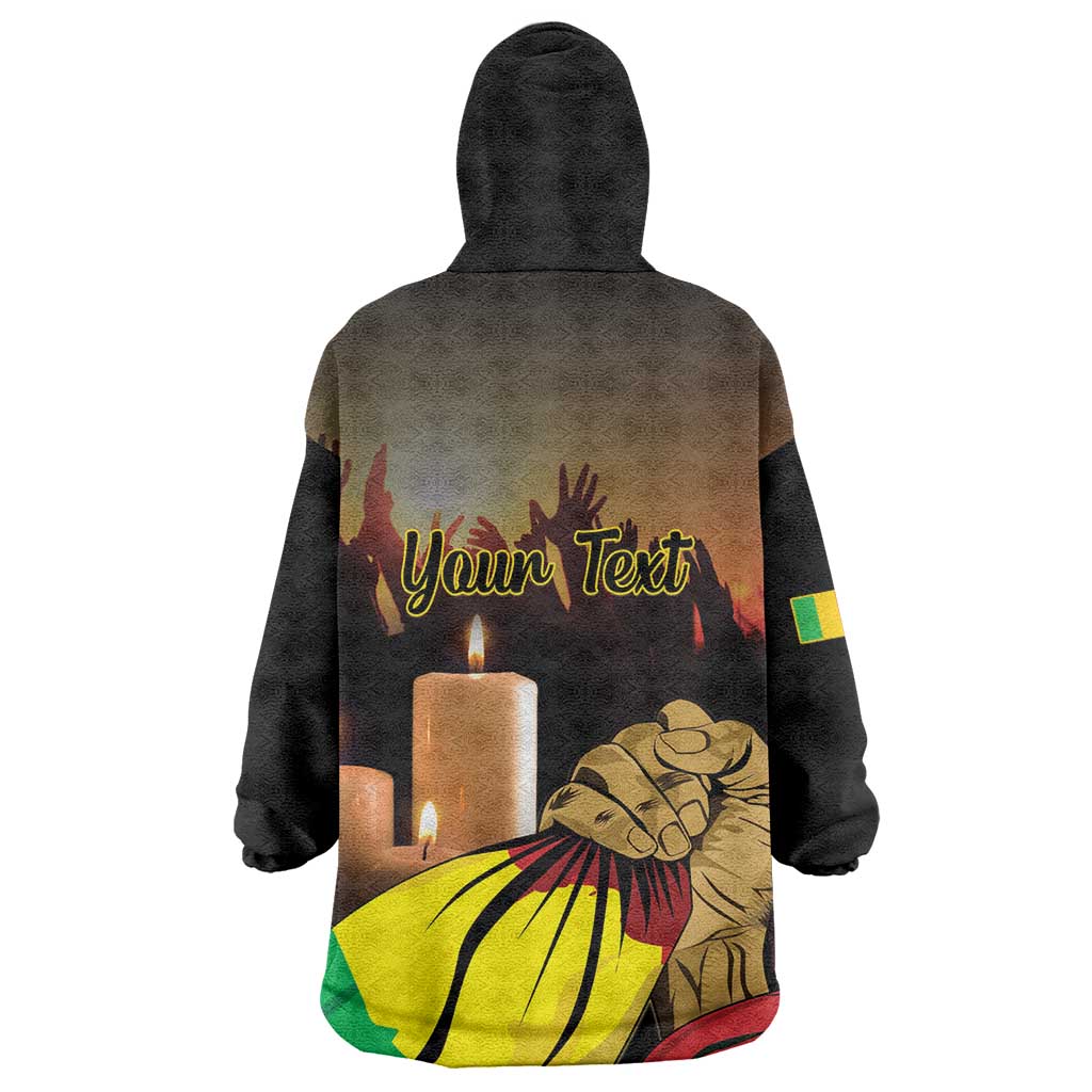 Personalised Proud Mali Martyrs Day In Memory Kid Wearable Blanket Hoodie
