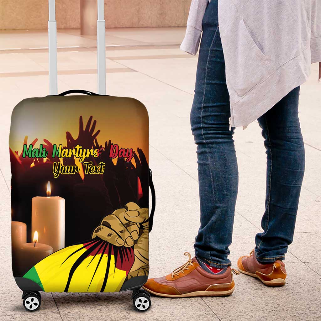 Personalised Proud Mali Martyrs Day In Memory Luggage Cover