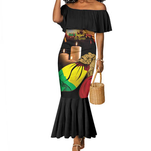 Personalised Proud Mali Martyrs Day In Memory Mermaid Dress