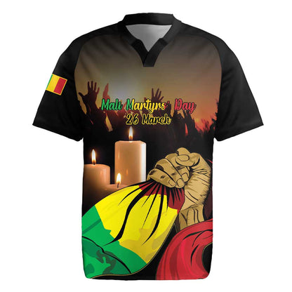 Personalised Proud Mali Martyrs Day In Memory Rugby Jersey