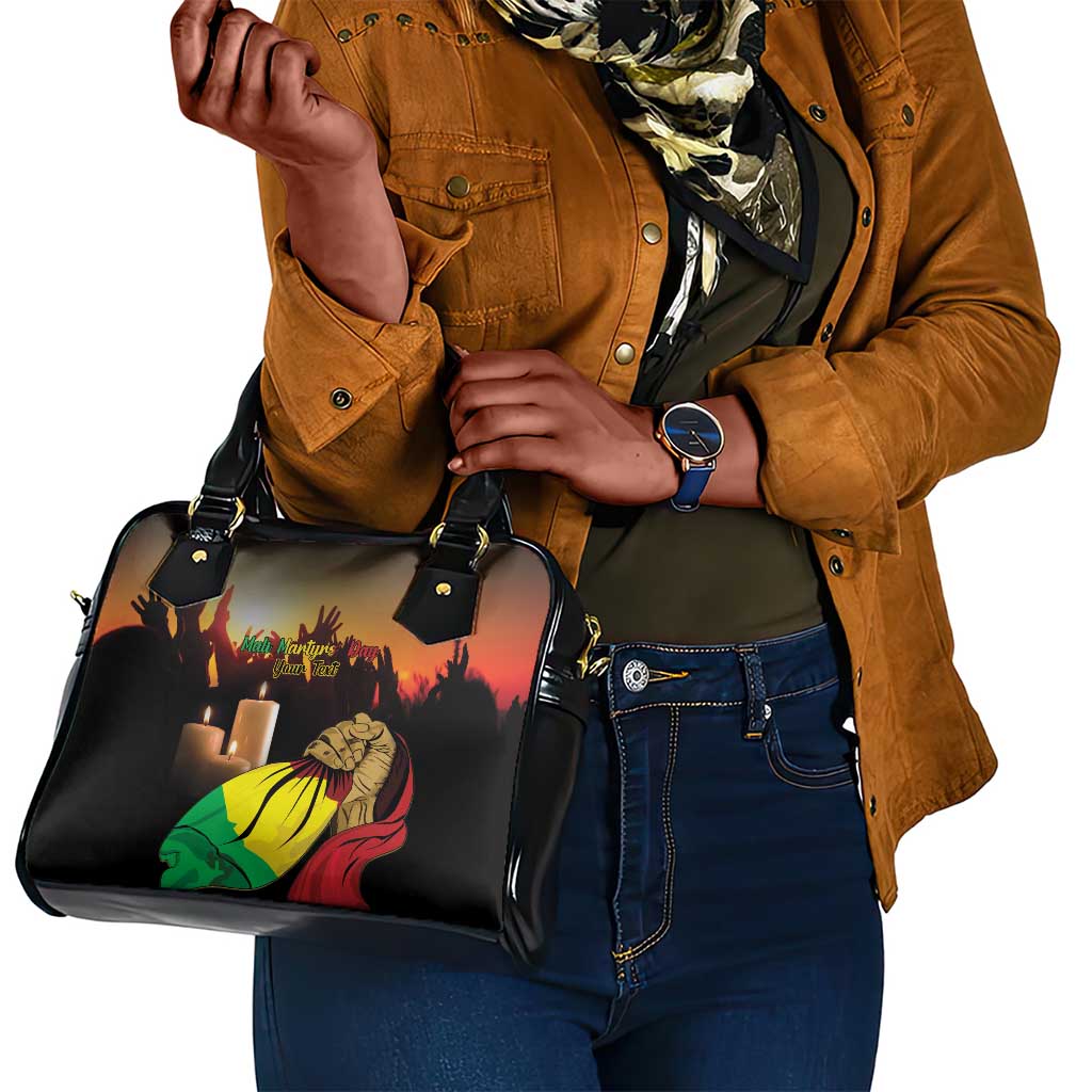 Personalised Proud Mali Martyrs Day In Memory Shoulder Handbag