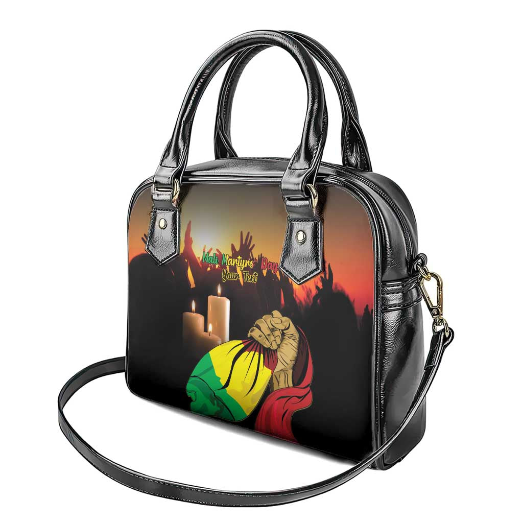 Personalised Proud Mali Martyrs Day In Memory Shoulder Handbag