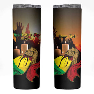 Personalised Proud Mali Martyrs Day In Memory Skinny Tumbler