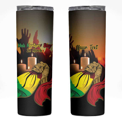 Personalised Proud Mali Martyrs Day In Memory Skinny Tumbler