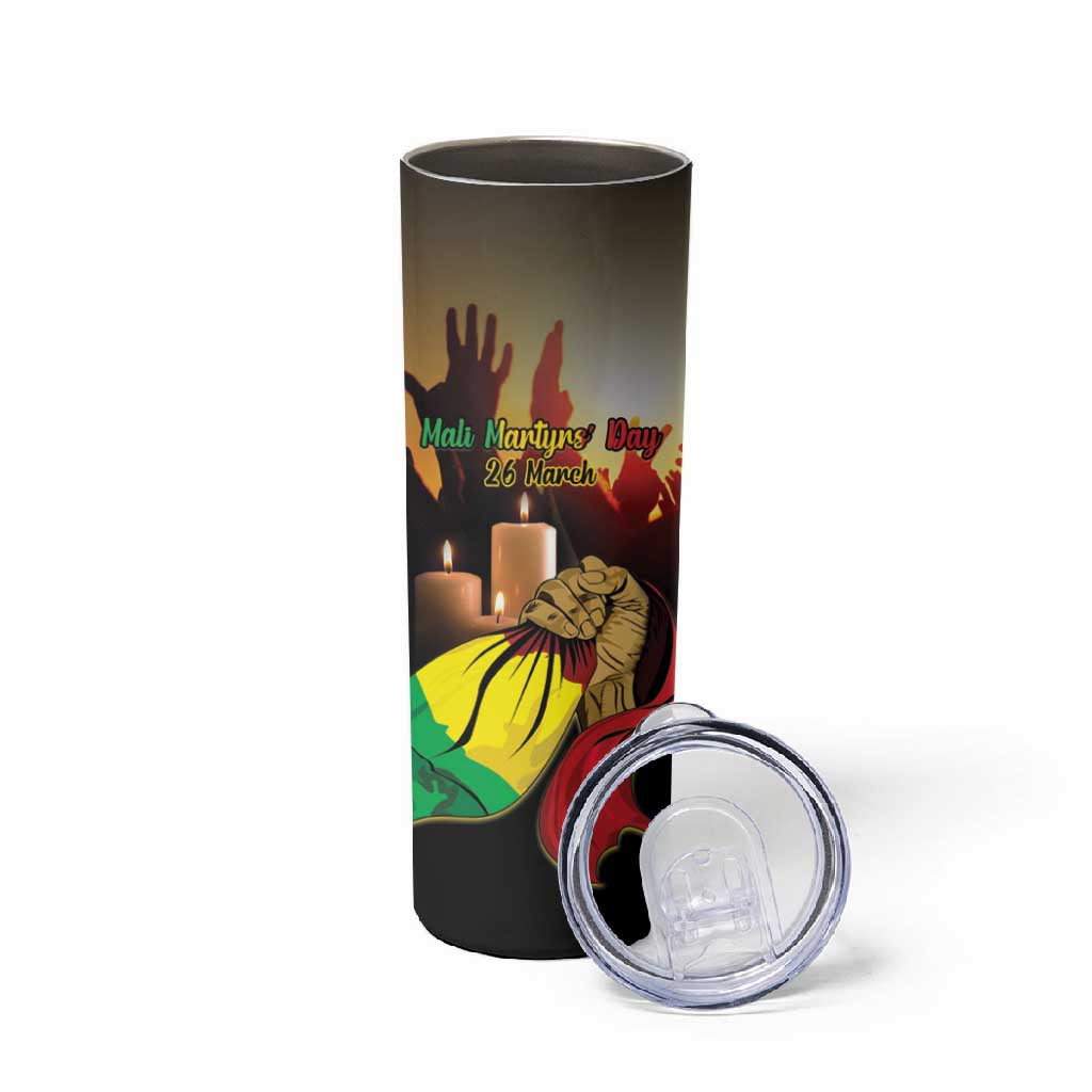 Personalised Proud Mali Martyrs Day In Memory Skinny Tumbler