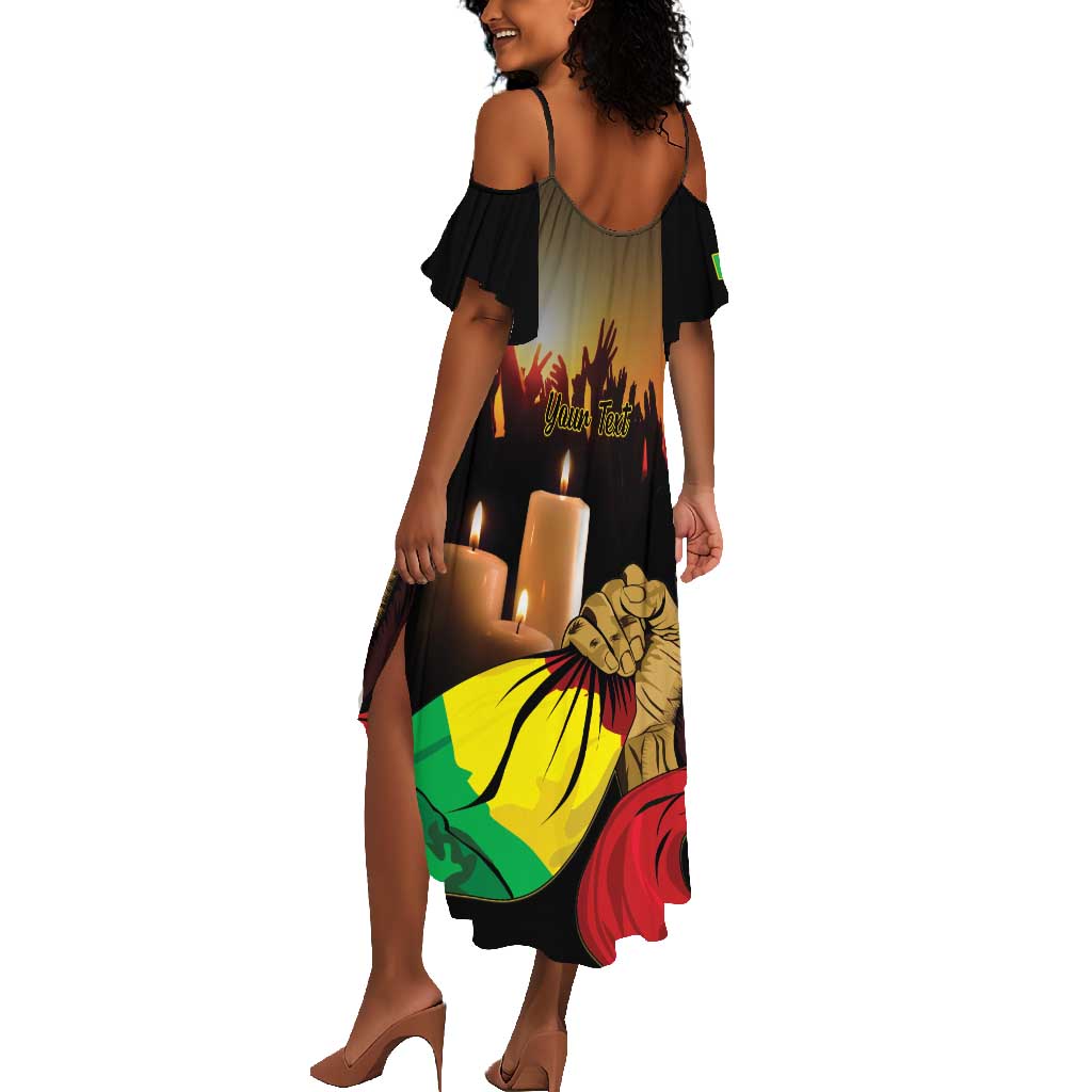 Personalised Proud Mali Martyrs Day In Memory Summer Maxi Dress