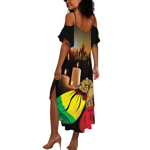 Personalised Proud Mali Martyrs Day In Memory Summer Maxi Dress