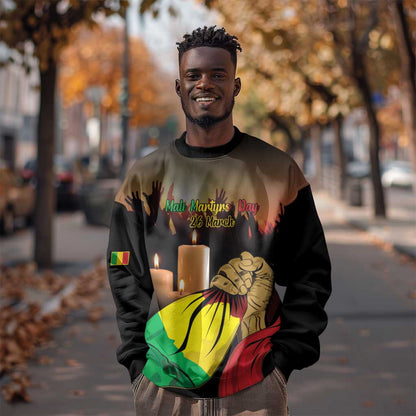 Personalised Proud Mali Martyrs Day In Memory Sweatshirt