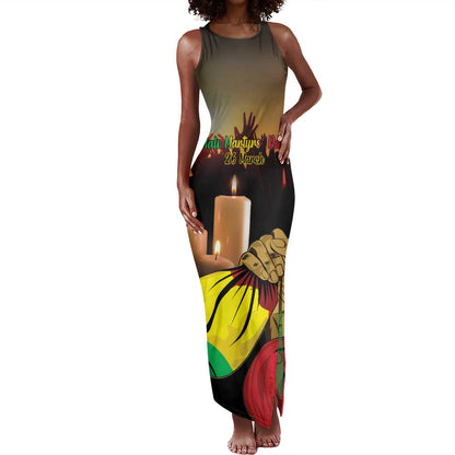 Personalised Proud Mali Martyrs Day In Memory Tank Maxi Dress