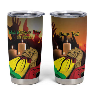 Personalised Proud Mali Martyrs Day In Memory Tumbler Cup