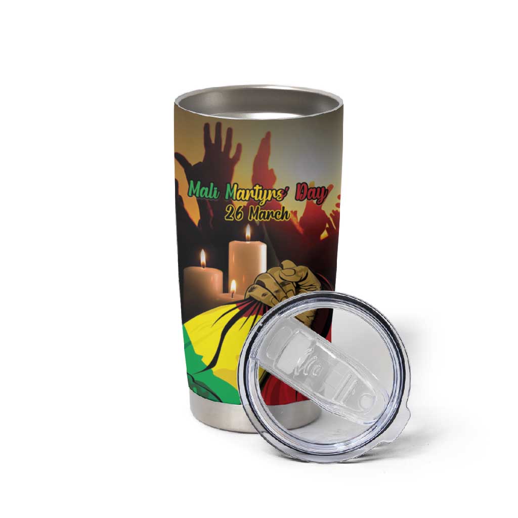 Personalised Proud Mali Martyrs Day In Memory Tumbler Cup