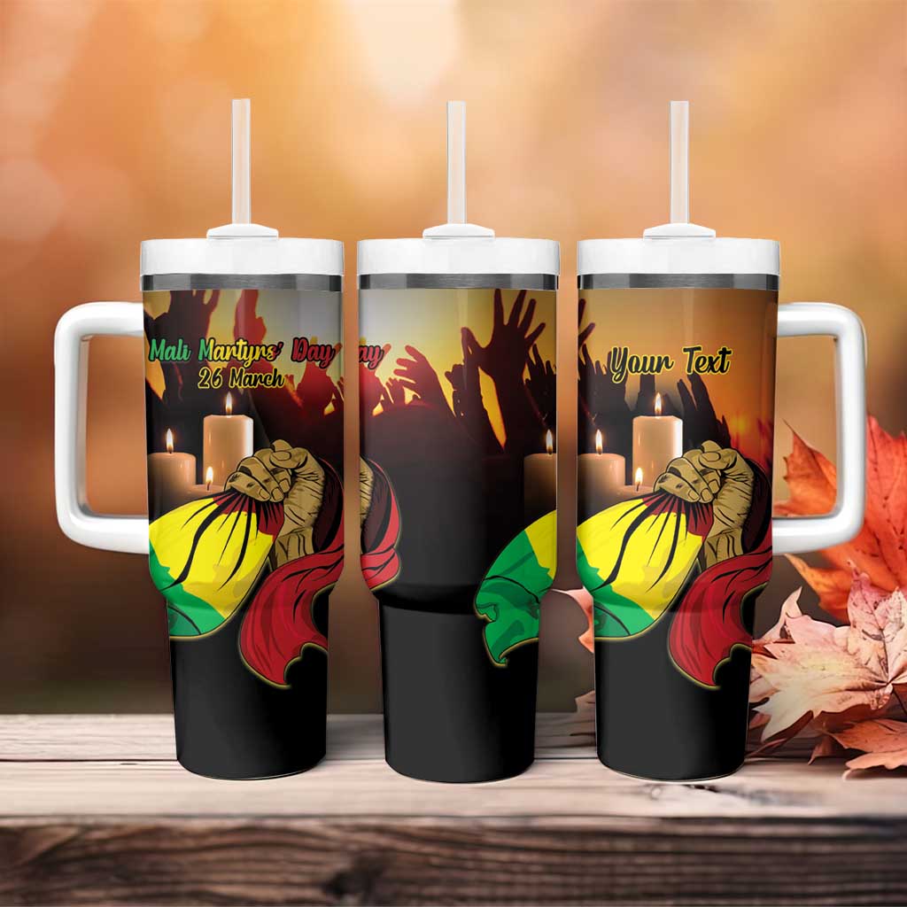 Personalised Proud Mali Martyrs Day In Memory Tumbler With Handle