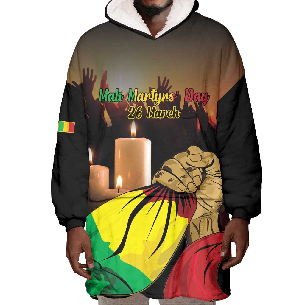 Personalised Proud Mali Martyrs Day In Memory Wearable Blanket Hoodie