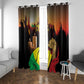 Personalised Proud Mali Martyrs Day In Memory Window Curtain