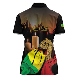 Personalised Proud Mali Martyrs Day In Memory Women Polo Shirt
