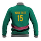 Custom Cameroun Football Baseball Jacket Allez les Lions