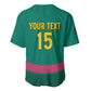 Custom Cameroun Football Baseball Jersey Allez les Lions