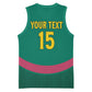 Custom Cameroun Football Basketball Jersey Allez les Lions LT15