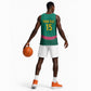 Custom Cameroun Football Basketball Jersey Allez les Lions LT15