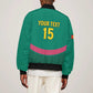 Custom Cameroun Football Bomber Jacket Allez les Lions
