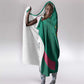 Custom Cameroun Football Hooded Blanket Allez les Lions