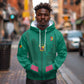 Custom Cameroun Football Hoodie Allez les Lions