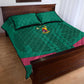Custom Cameroun Football Quilt Bed Set Allez les Lions