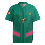 Custom Cameroun Football Rugby Jersey Allez les Lions